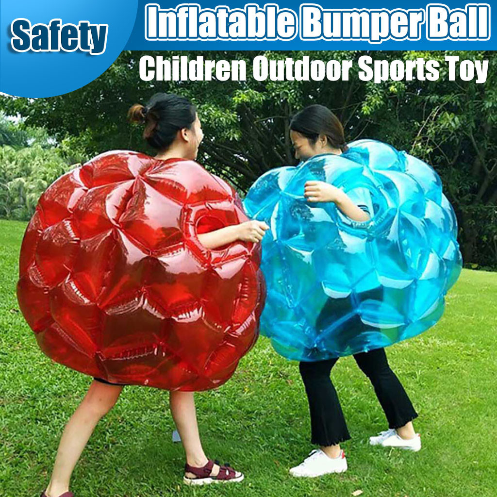 2pcs 36inch SUNSHINE-MALL Bubble Balls for Kids,Inflatable Buddy Bumper