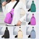 thumbnail image 1 of Mejor bolso bandolera para mujeres y hombres - Bolso de hombro mensajero de gran capacidad con cremallera, bolsillo para el móvil, viajes y uso diario, 1 of 4
