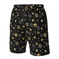 thumbnail image 4 of Fotbe Gold Dog Paw Trajes de Baño Estampados para Hombre, Shorts de Verano de Secado Rápido, Ropa de Playa, Bañadores-XX-Large, 4 of 6