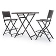 thumbnail image 2 of Noble House Margarita Outdoor Multi Brown Wicker 3-Pc Bar Set, 2 of 25