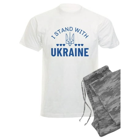 

CafePress - I Stand With Ukraine - Men s Light Pajamas