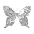 thumbnail image 2 of HonestMatter Glitter Butterfly Ornament, Christmas Tree Hanging Decor with Sparkly Finish, Holiday Butterfly Decoration for Wreath and Garland, 2 of 7