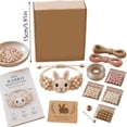 thumbnail image 3 of Yardvibe DlY Beaded Bracelet Making Kit, Beginner-Friendly Beaded Bracelet Animal Making Kit, 3D Beadwork Craft Kit with Full-Color instruction Sheet for Craft Lovers (Rabbit), 3 of 7