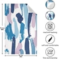 thumbnail image 3 of Coolnut 6 Pack Blue Art Color Watercolor Kitchen Towels, Soft Highly Absorbent Dish Towels Reusable Tea Towels Set, 28"x 18", 3 of 6
