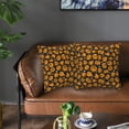 thumbnail image 5 of Halloween Throw Pillow Covers, pumpkins halloween spider web Halloween Decorations Square Pillow Cases with Invisible Zipper for Bed Couch Sofa, Farmhouse Halloween Decor-2 Pack 20x20, 5 of 6