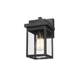 thumbnail image 4 of 2661-PBK Millennium Lighting Belle Chasse - 1 Light Outdoor Wall Bracket-8 Inches Tall and 7.5 Inches Wide-Powder Coated Black Finish, 4 of 4