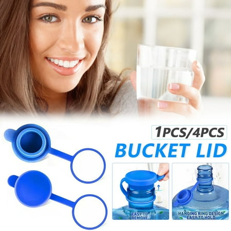 

CKCL 5 Gallon Water Jug Caps Reusable Replacement Silicone Spill Resistant(1PCS)
