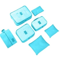 JeashCHAT 7-piece Set Packing Cubes , Packing Cubes for Suitcases, Packing Cubes Travel Accessories, Reusable Luggage Organizer Bags for Carry on Suitcase