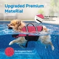 thumbnail image 4 of Supet Ripstop Dog Life Jacket, Durable Pet Flotation Vest with Adjustable Straps and Rescue Handle for Dogs Swimming, Boating and Water Activities, 4 of 8