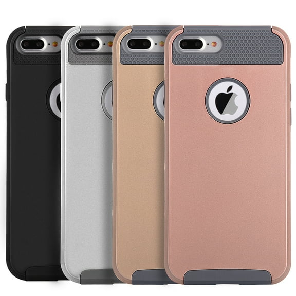 Apple Iphone 7 Plus Glossimer UV Coating Hybrid Case - Rose Gold