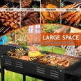 thumbnail image 7 of Ktaxon Portable Steel Charcoal Grill BBQ Grill Foldable Grill w/ Storage Bag Black, 7 of 7