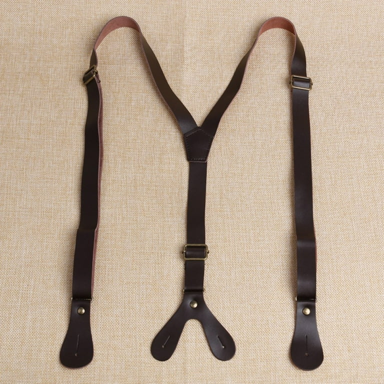 Patent leather belts/suspenders