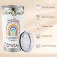 thumbnail image 3 of Ochapa 20oz Tumbler Coworkers Gift Stainless Steel, Funny Holiday Coffee Cup Gifts for Coworkers Women Colleagues Friends, Farewell Going Away Goodbye Gifts for Work Bestie, 3 of 7