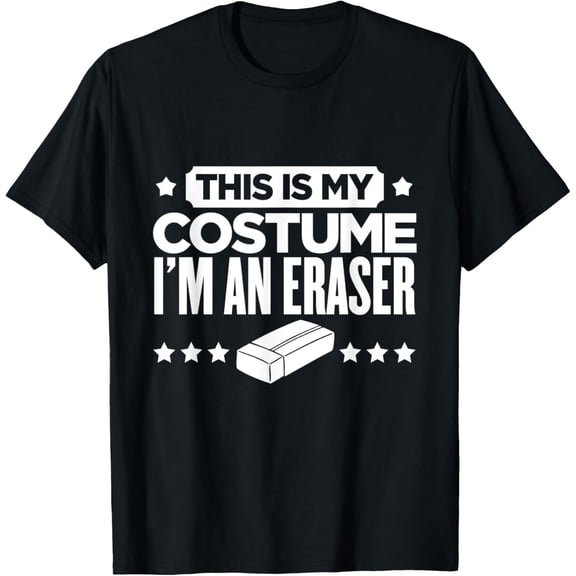 This is My Eraser Costume Easy Family Halloween T-Shirt