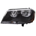 thumbnail image 2 of HEADLIGHTSDEPOT Black Housing Halogen Headlight Compatible With Dodge Avenger 2008-2014 RT Includes Left Driver Side Headlamp, 2 of 4