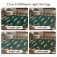 thumbnail image 7 of ODIKA 3'x5' Washable Throw Rug Cabin Bass Plaid Border Vintage Baits Lure Tackle Fish Fishing Refined for Entryway, Kitchen, Mudroom, Stain Resistant, Low Profile, Non-Slip, 7 of 7