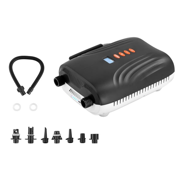 Portable SUP Air Pump 20PSI - Battery Powered Dual Stage Electric Pump for Paddle Boards