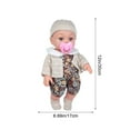 thumbnail image 3 of RXIRUCGD Lifelike Reborn Baby Dolls - Soft Vinyl Realistic Newborn Baby Dolls Poseable Real Life Baby Girls Dolls with Doll Accessories and Gift Box for 3+ Year Old Girls Kids, 3 of 6