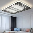 thumbnail image 2 of Forest Bear Fluorescent Light Covers, Black Grey Country Farmhouse Nature Tree Magnetic Light Covers for Ceiling Lights, Fluorescent Ceiling Shade Filters for Classroom Bedroom Office 4x2Ft x 2PCS, 2 of 8