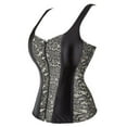 thumbnail image 3 of Leesechin Shaping Camisoles Women Corsets Overbust Corset Bustier Top Gothic Shapewear Chaming Underwear, 3 of 5