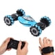 thumbnail image 4 of Masina de cascadorii cu telecomanda si control prin gesturi, 360 grade rotire, Drift 4 x 4 lumini led, Baterie reincarcabila Albastru, 4 of 5