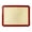 A002- Deep Red, variant on Gray Border Silicone Baking Mat, Silicone Baking Mats for Baking, Macaron Silicone Baking Mats, Silicone Heat Resistant Mat, -Grade Non-Stick Oven-Safe Pastry Mat with Rounded