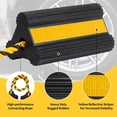 thumbnail image 3 of OULEME Heavy Duty Rubber Wheel Chocks, RV Tire Chock Blocks with Nylon Rope &iuml;&frac14;? Yellow Reflective Tape, Non-Slip Wheel Stoppers, 3 of 6
