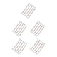 thumbnail image 1 of Minnieouse 5 piezas de gancho elástico para el cabello, soporte para cola de caballo, cordón para el cabello, bandas elásticas reutilizables a prueba de Type2 NO2 Minnieouse CBP372183, 1 of 5