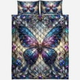 thumbnail image 2 of Beautiful Butterflies - Personalized Butterfly Quilt Set, 2 of 6