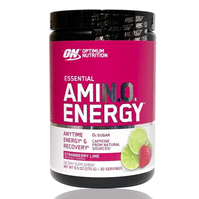 AMINO ENERGY sabor Strawberry Lime 30 serv. Optimum Nutrition. Optimum Nutrition ONAMINOSTRAWLIME
