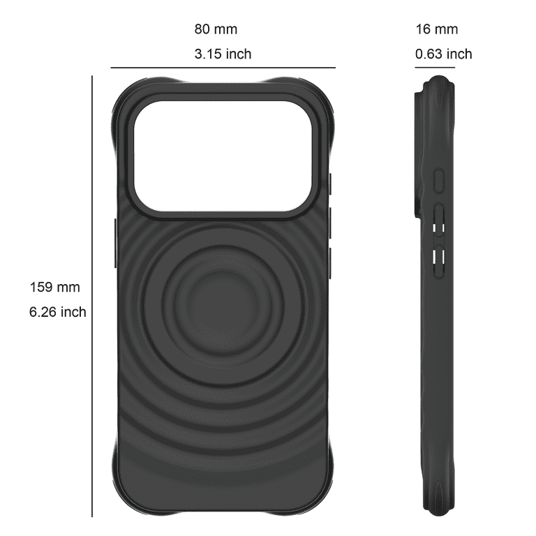 iPhoneアクセサリー SKYLRK iPhone 17 Pro Bump case onn Apple iPhone 17 Pro Bumper Phone Case, MagSafe Compatible