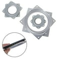 thumbnail image 3 of TIERPOP Rotating Bearing Plate Turntable Base Plate for Computer Monitor Magazine Racks, 3 of 12