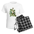 thumbnail image 4 of CafePress - Celtic Dragon 2 Women's Light Pajamas - Women's Short Sleeve Print T-Shirt and Pants Light Cotton Pajama Set, 4 of 7
