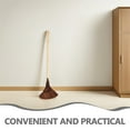 thumbnail image 3 of OUNONA 1Pcs Cleaning Tool For Indoor Use With Coffee Wooden Palm And Classic Design, 3 of 8