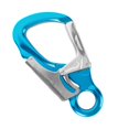 thumbnail image 2 of Mosquetón de Doble Bloqueo Shamjiam Resistencia 35kN Azul, 2 of 8
