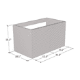thumbnail image 6 of Avela 2D 80 Floating Bathroom Vanity (32" Width), 6 of 6