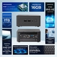 thumbnail image 2 of Computadora Escritorio Mini PC ASUS NUC 13 PRO Core i5 1340P 16GB DDR4 SSD 1TB Monitor 27 120Hz WiFi estudio y multitarea, 2 of 6