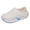 Blue, variant on Women's Men's Non-Slip Kitchen Shoes Oil Water Resistant Comfortable Eva Fleece Lined Work Mules Garden Clogs For Winter Restaurant Nursing