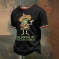 thumbnail image 2 of CONZONE Cinco De Mayo Mens T-Shirts Short Sleeve T-Shirts for Men Crew Neck Graphic Mexican May 5Th Tee Tops, 2 of 4