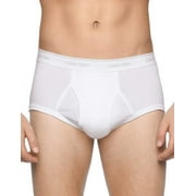 Calvin Klein Men's Elastic Waist Breathable Cotton, White (4 Pack)