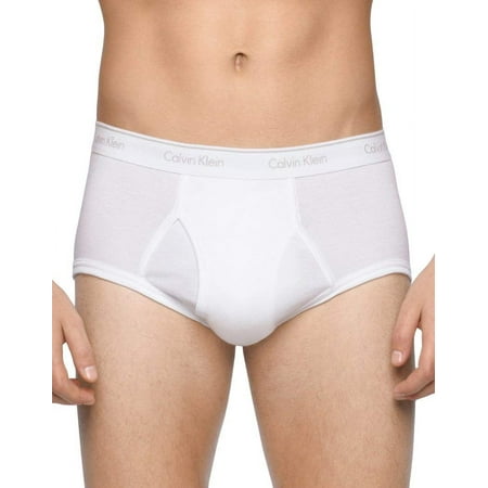 Calvin Klein Men's Elastic Waist Breathable Cotton, White (4 Pack)