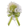 thumbnail image 2 of Ramillete Boda Nupcial Cinta Boutonniere Calla Seda Flor Yotijar Flores de la muñeca, 2 of 10