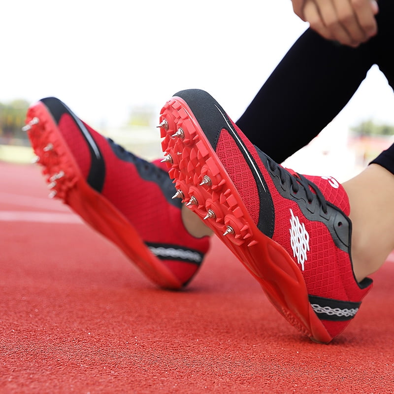 Track and Field Shoes for Men Women 8 Spikes Boys and Girls Kids Running Racing Shoes