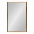 thumbnail image 3 of Kate and Laurel Evans Glam Framed Floating Wall Mirror, 24" x 36", Gold, Modern Chic Accent Mirror, 3 of 7