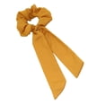 thumbnail image 4 of Cintas para el Cabello para Mujer Hair Scrunchie Ponytail Banda Elástico Decoración de Bolsos Fiestas Amarillo, 4 of 9