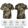 thumbnail image 3 of QTAGTESS Men's Tree Camo T-Shirt Realistic Forest Oak Leaf Hunting Style Camouflage Tee Shirt, 3 of 7