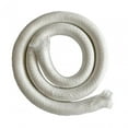 thumbnail image 2 of Tongina Log Fireplace Door Fiberglass Rope Gasket 8.2ft Long Multifunctional Wear Resistance Accessories Heat Resistance White 14mmx2.5m, 2 of 8