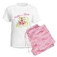 thumbnail image 6 of CafePress - Mother Of The Bride Women's Light Pajamas - Women's Short Sleeve Print T-Shirt and Pants Light Cotton Pajama Set, 6 of 7
