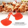 thumbnail image 1 of Pollo 100pcs Ojos de Pollo Gafas Peeper Spectacles Protector Hen Prevencio de Picoteo para Aves de Corral, 1 of 7
