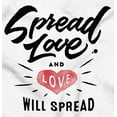 thumbnail image 2 of Cute Spread the Love Trending Quote Tank Top Tee Shirt Women Brisco Brands S, 2 of 6